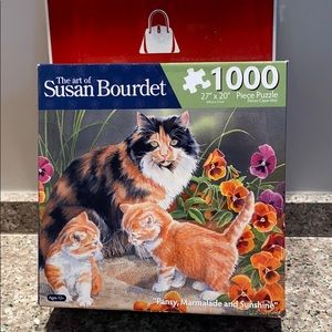 Susan Bourdet puzzle 1000 pieces sealed cats